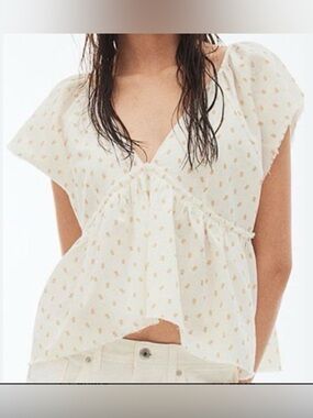 H&M Cream Blouse